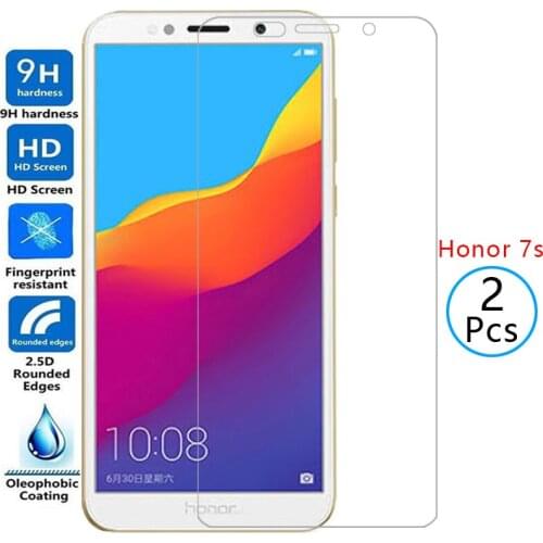 Protective tempered glass for huawei honor 7s screen protector on honor7s honer onor hono 7 s s7 5.45 safety film honer7s onor7s