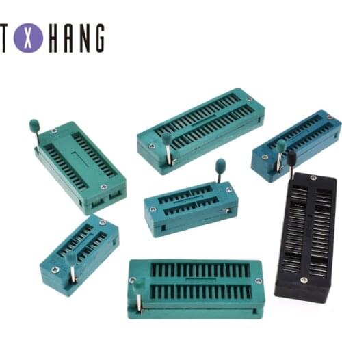1PCS 16/20/28/28(WIDE)/32/40/40(BLACK) pin IC Test Universal ZIF Socket Hot