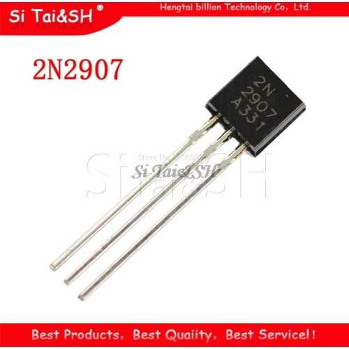 100PCS 2N2907 TO-92 2N2907A TO92 new 2907 triode transistor