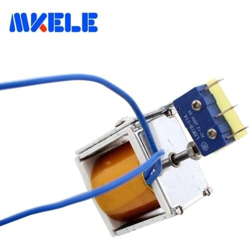 24V 48V 110V 220V Electromagnetic Latch With Micro-Motion Push-Pull Drawer Door Magnet Doors Electric Magnetic Lock