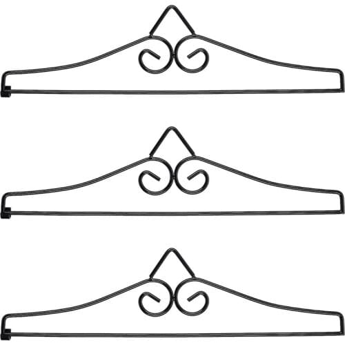 3Pcs Garden Flag Wall Hanger Powder Coated Iron Banner Holder Flag Holder Bracket For Flags Calendar Towels Decoration-ABUX