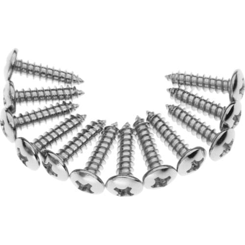 3x 12pcs Pickguard Screws for Fender Style Guitar Fits Telecaster, Stratocaster