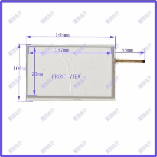 7 Inch Touch Screen 7 inch DVD touch screen GPS screen touch screen 164*103