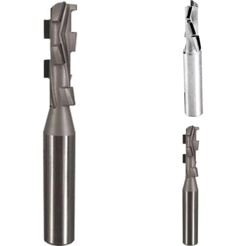 Diamond PCD Cnc Milling Cutter Two Flute Spiral Shank Cleaning Bottom Endmill Turning Tools CVD Slotter Router