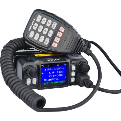 Ship from RU SOCOTRAN ST-7900D Quad Band Quad-Standby car radio 136-174MHz/220-270MHz/350-390MHz/400-480MHz 200CH Mobile Radio