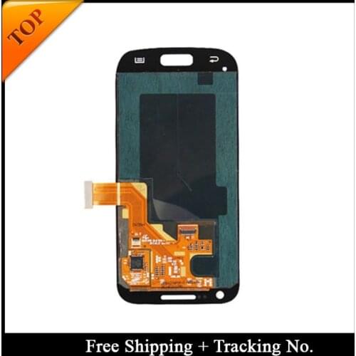 Tracking No. 100% tested Super AMOLED For Samsung i9190 LCD Display S4 mini LCD Screen Touch Digitizer Assembly