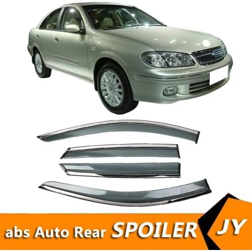 For Nissan SUNNY 2004 SUNNYWindow Visor Vent Shades Sun Rain Deflector Guard For s Auto Accessories 4PCS/SET