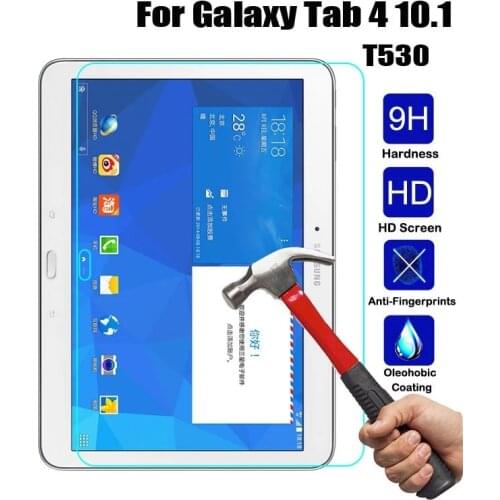 HD Tempered Glass For Samsung Galaxy Tab 4 10.1 SM-T530 SM-T531 SM-T535 10.1" Screen Protector Film 9H Glass for T530 T535 T531