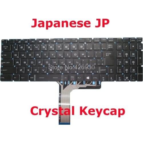 Crystal Keyboard For MSI GT72S 6QD-026JP 6QD-801JP 6QE-025JP 6QE-800JP 6QE-888JP 6QF-019JP 6QE-030US 6QE-269US 6QF-013US Japan