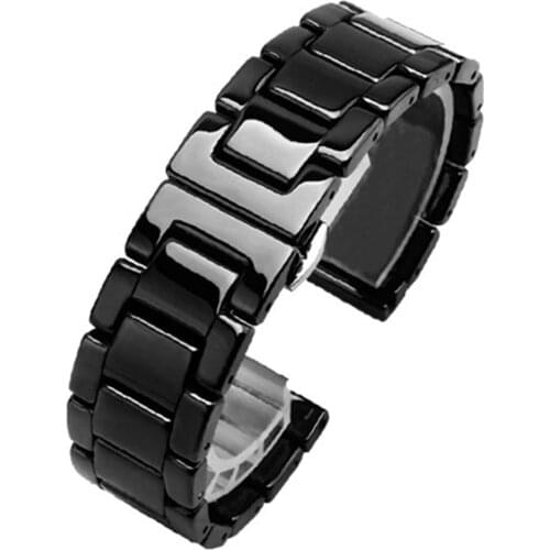 20mm 22mm Ceramics Bracelet for Samsung Galaxy Watch4 44mm 40mm Band/Galaxy Watch 4 Classic 46mm 42mm/Galaxy Watch3 45mm Strap