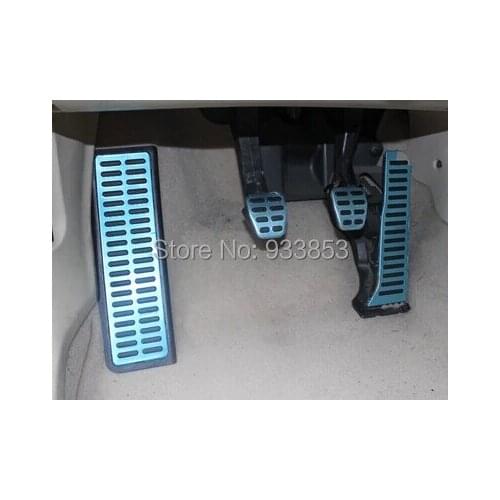 LHD SUPERB SHARAN Stainless Steel Manual Transmission MT Pedal (Include Footrest+Gas+Clutch+Brake Pedal)