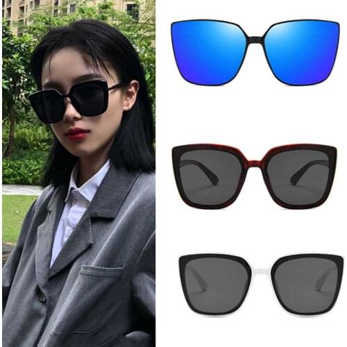 Square Frame Sunglasses Vintage Anti-UV Eye Protection Sun Glasses HD Goggles for Men Women