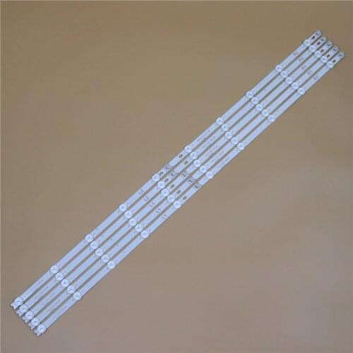 TV LED Light Bars For LG 42LN548C 42LN549C 42LN549E 42LN5710 42LN5700 Backlight Strips Kit 10 LED Lamps Lens 10 Bands LC420DUE