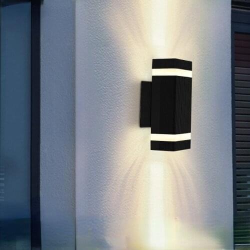 Outdoor LED Waterproof IP65 Wall Light Courtyard Villa Landscape Lamp Hotel Staircase Bedroom Bedside Corridor External Sconce