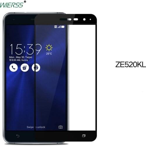 For Asus Zenfone 3 ZE520KL ZE552KL Full Cover Tempered Glass Screen Protector For Asus Zenfone 3 Zoom ZE553KL Glass Film