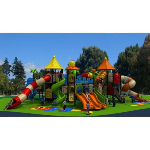 Castle series amusement outdoor/indoor playground equipment for park YLW-1743