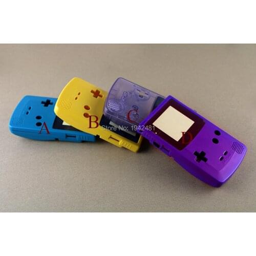 5sets high quality for GBC for gameboy color 4 colors Full housing shell case