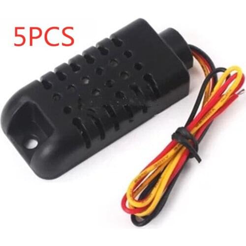 5PCS / DHT21/AM2301 capacitive digital temperature and humidity sensor (instead of SHT10 SHT11)
