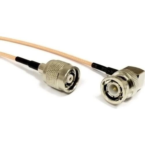 RP-TNC Male Plug Switch BNC Male Plug Right Angle pigtail cable RG316 Wholesale Fast Ship 15CM Adapter wholesale price