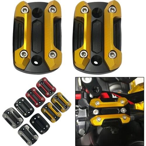 SEMSPEED Motorcycle X-MAX300 Accessories For YAMAHA XMAX 300 250 125 2017-2020 Brake Fluid Oil Reservoir Cover Fluid Caps Tank