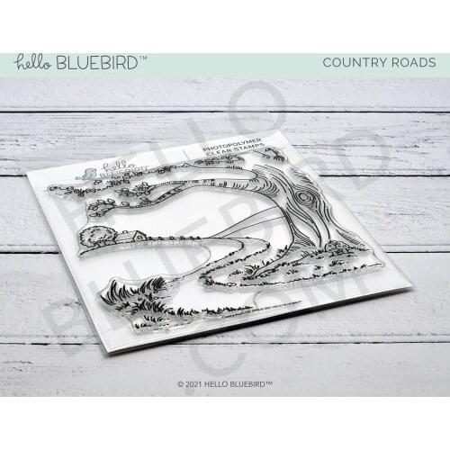 AliliArts Country Roads Background Stamp Scrapbook paper craft knife mould blade punch stencils dies 2021