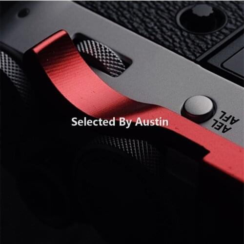 Aluminum Thumb Rest Thumb Grip For Fuji X100V Fujifilm X 100V Hot Shoe Cover