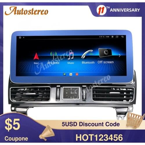 12.3 Android 10 6+128 For MERCEDES-BENZ ML GL 2013-2016 Android 10 Car GPS Navigation Multimedia Player Head Unit Radio Tape IPS