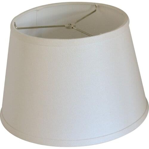 E27 wholesale cheap modern decorative linen fabric hat table and stand lamp shade light cover