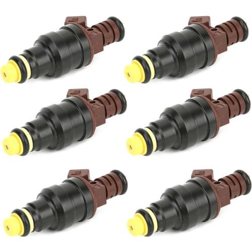 6pcs Fuel Injectors 0280150975 Fit for Chevrolet GM / / Silverado 4.1L car accessories