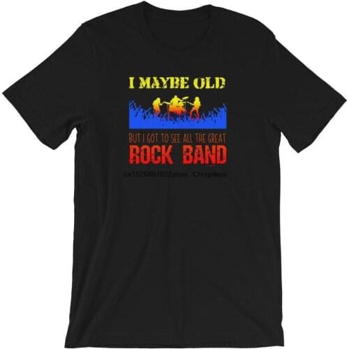 I Got to See all the Rock Bands Old Timer T shirt l old timer s l oldies but goodies tshirt l old timer tshirt l old timer