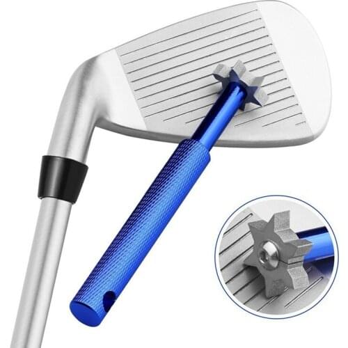 Golf multifunctional groove cutter head groove repair tool club surface cleaning golf supplies