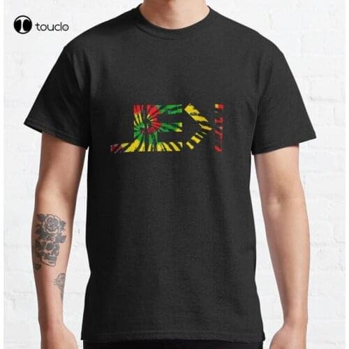 The Original Je (Bf Rasta Tie Dye Edition) Classic T-Shirt Cotton Tee Shirt