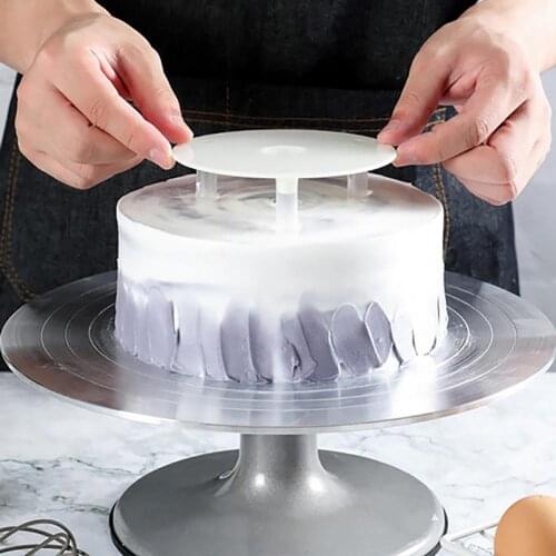 1 Set Cake Rack Spacers Piling Gasket Adjustable Food-grade Plastic Durable Practical Multi-layer Cake Rack Baking Tools