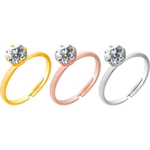 10Pcs/Lot 3 Colors Adjustable Rings For Wedding Bridal Shower Games Engagement Party Favor Table Decorations