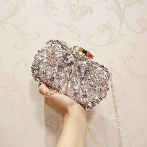 Rightake Women's Bags With Rhinestones