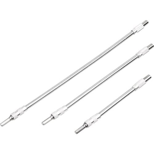 Connect Link Universal Flexible Shaft 200mm 300mm 400mm Extention Screwdriver Bits Electronics Drill Shaft