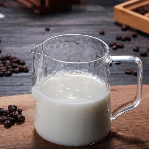 Hand-Made Glass Coffee Pot High-Temperature Flower Cup Coffee Machine with Milk Cup 500Ml