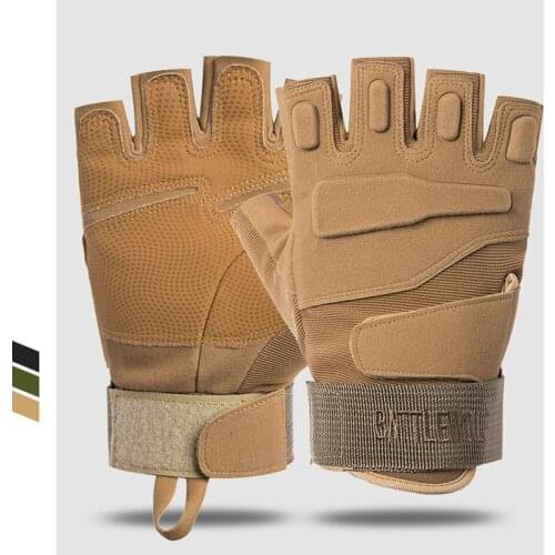 Tactical gloves half-finger black eagle mountaineering fitness hunting protective army fan outdoor wholesale riding gloves