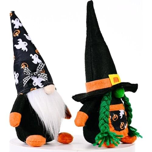 Halloween Decoration For Home Halloween Faceless Doll Trick Or Treat Horror Party Supplies Pumpkin Bat Ghost Party Toys Gifts