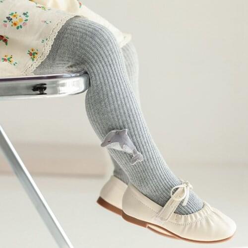 Spring Girls Leggings Kids Girls Warm Stockings Cute Starfish Elastic Pantyhose Children Clothes Girls Cotton Leggings