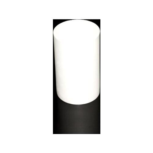 High Purity Magnesium Oxide Ceramic Crucible D50*H80mm/99%MgO Cylindrical Ceramic Crucible/Refractory Ceramics