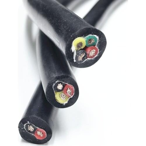 2-core 3-core 4-core heat-resistant high-temperature cable Multi-core soft silicone wire 22AWG 20AWG 18AWG 17AWG 15AWG 13AWG