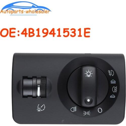 Car accessories For AUDI A6 Quattro C5 RS6 S6 Headlight Fog Lamp Control Switch 4B1941531E