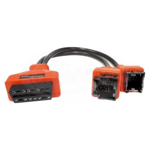 AZGIANT For Autel MaxiSys Elite/ MS908/ MS908P/ MS908S Pro 12pin 8pin Chrysler 12+8 Adaptor Cable