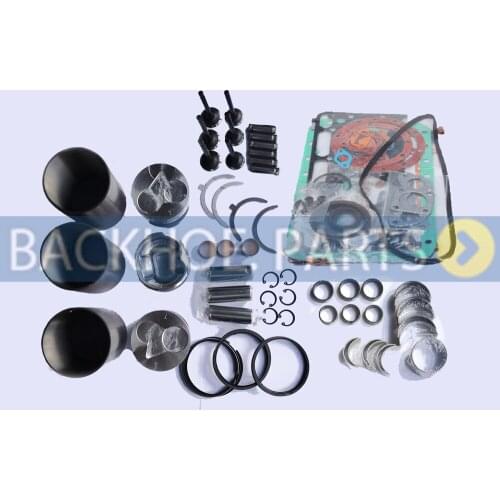 Engine Overhaul Rebuild Kit for Takeuchi TB135 QAS15 TTR4400