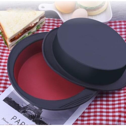 Round Shape Silicone Cake Mold Kitchen Bakeware DIY Desserts Baking Mold Mousse Cake Moulds Baking Pan Tools Cocina