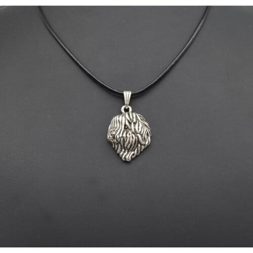 Fashion Cute vintage Polish Lowland Sheepdog Pendant Choker women Necklace Trendy delicate charm gift Jewelry