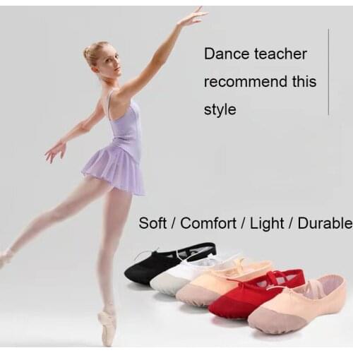 Soft Comfortable Dance Shoes Women Durable Ballet Flats