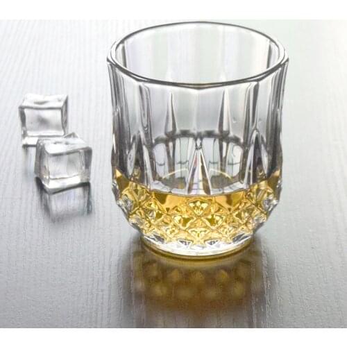 Set of 2 irregular style fashion party club whiskey wine glass cups 0901-32