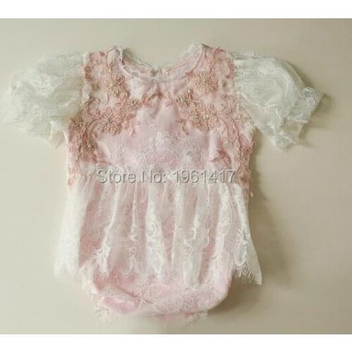 2020 New Summer Baby Clothes Infants Baby Party Rompers Newborn Lace Ruffle Romper Toddler Girls Fashion photography SLS0019